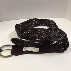 NWT Braided Brown Belt. Size XXL